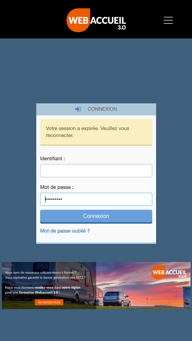 webaccueil 3.0 télégestion des aires d'accueil